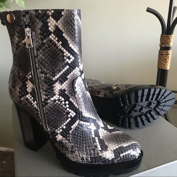 AllSaints Leather Platform Boot - Picture 5 of 5